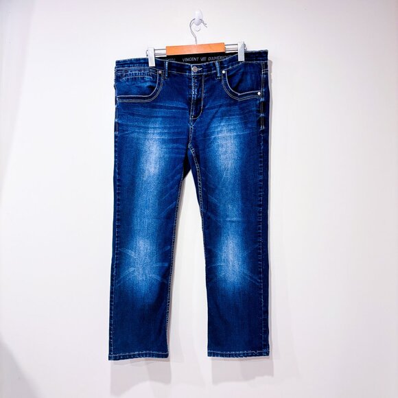 Vincent D'Amérique Other - VINCENT D'AMÉRIQUE | Faded Blue Straight Leg Jeans Men’s | Size 38 *